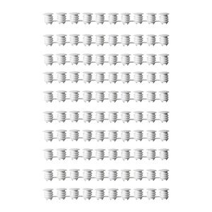 IKEA  - VARIERA - COVER CAP - WHITE - 1 Pack/100 Caps